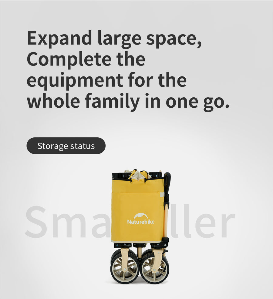 Naturehike Light Folding gathering camping Wagon (2026)