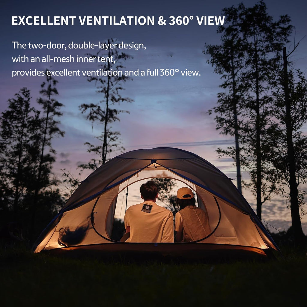 Naturehike Cloud River™ 2-Person Tent (2026)