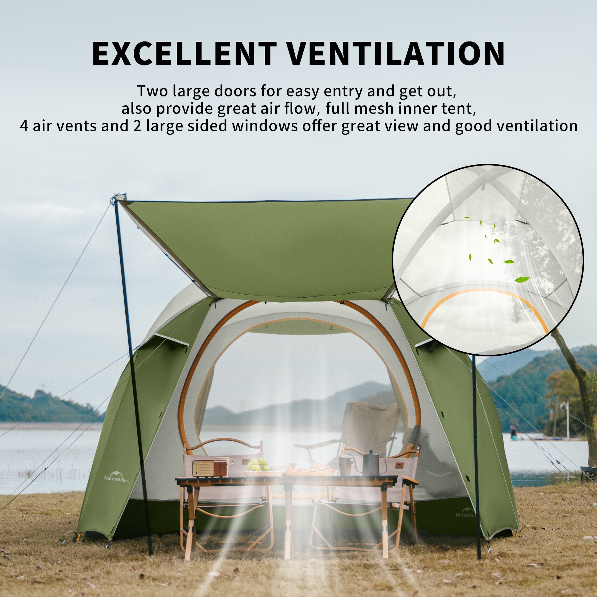 KOTA™ 4-Person Camping Tent