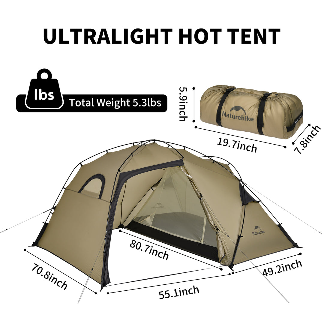Massif™ Solo 2-Person Hot Tent