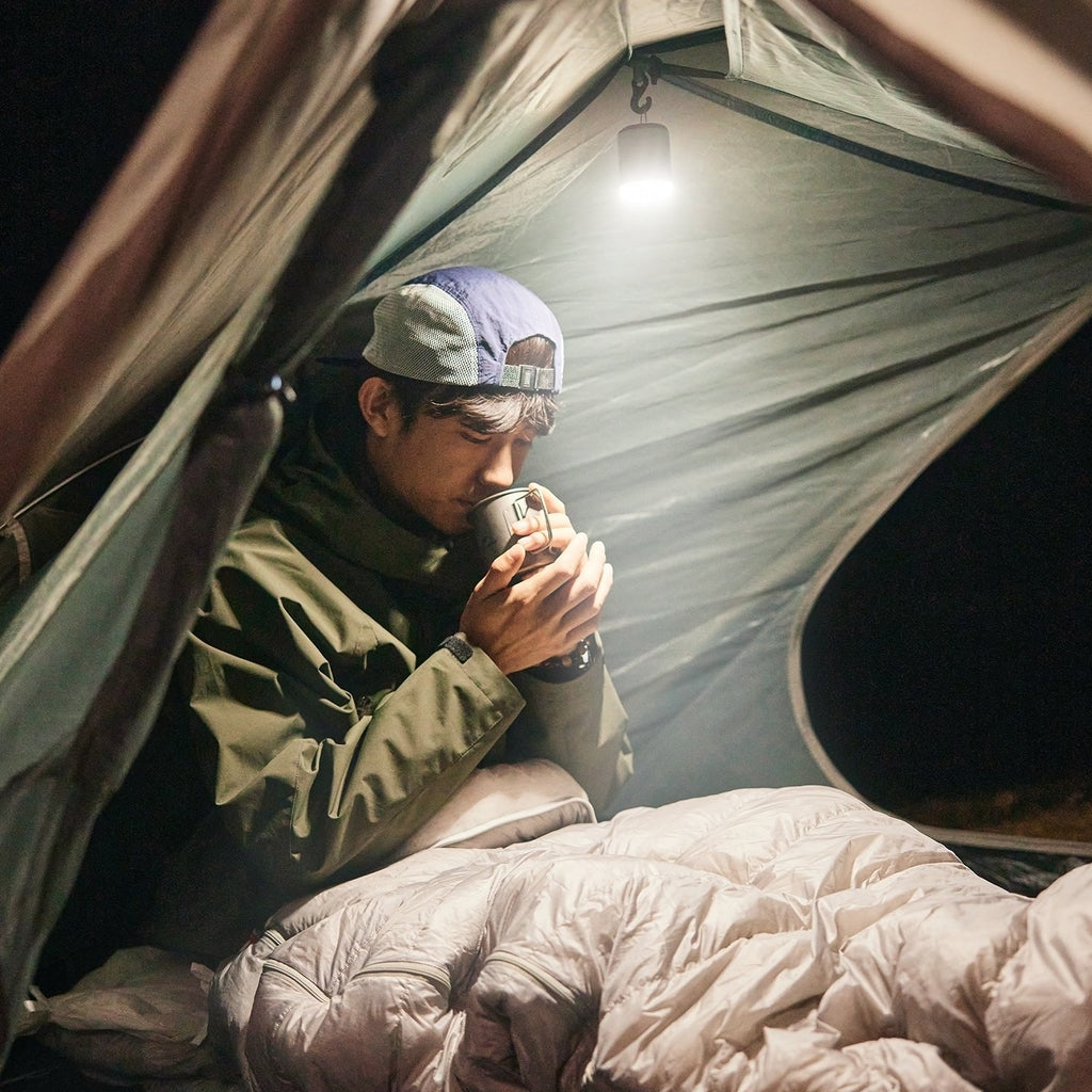 Naturehike Ultralight Mini Air Pump with Camping Light
