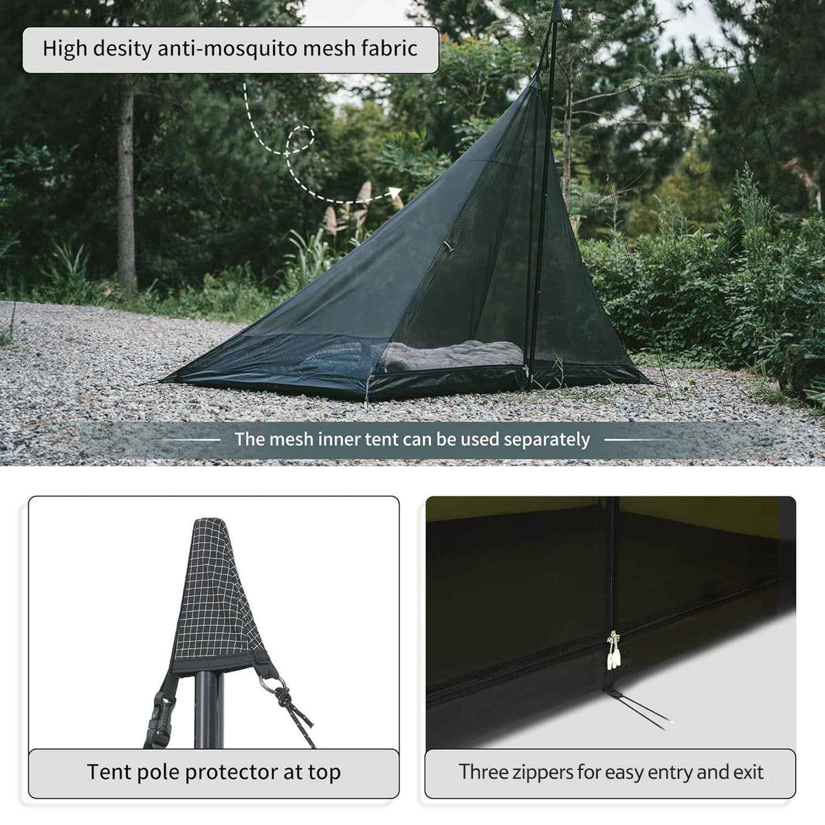 Ranch Fire™ 4-Person Pyramid Hot Tent