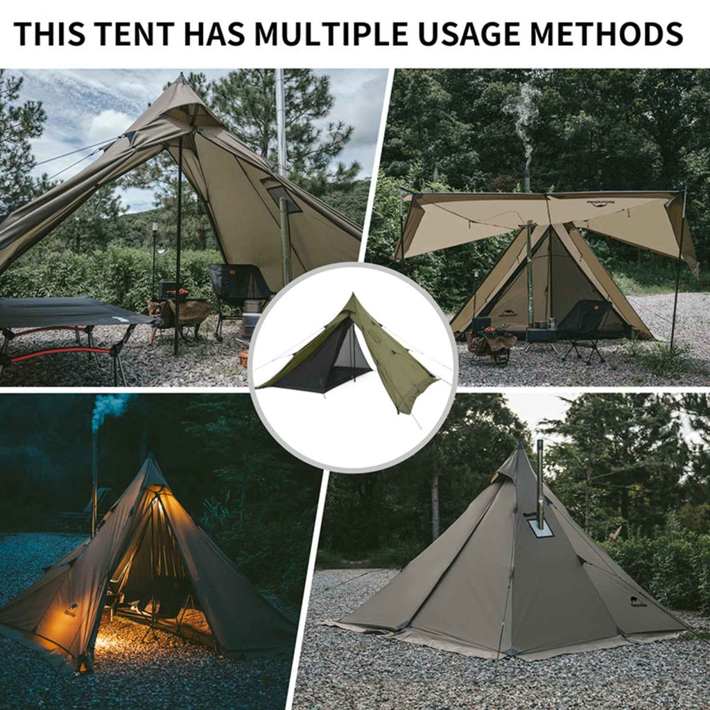 Ranch Fire™ 4-Person Pyramid Hot Tent