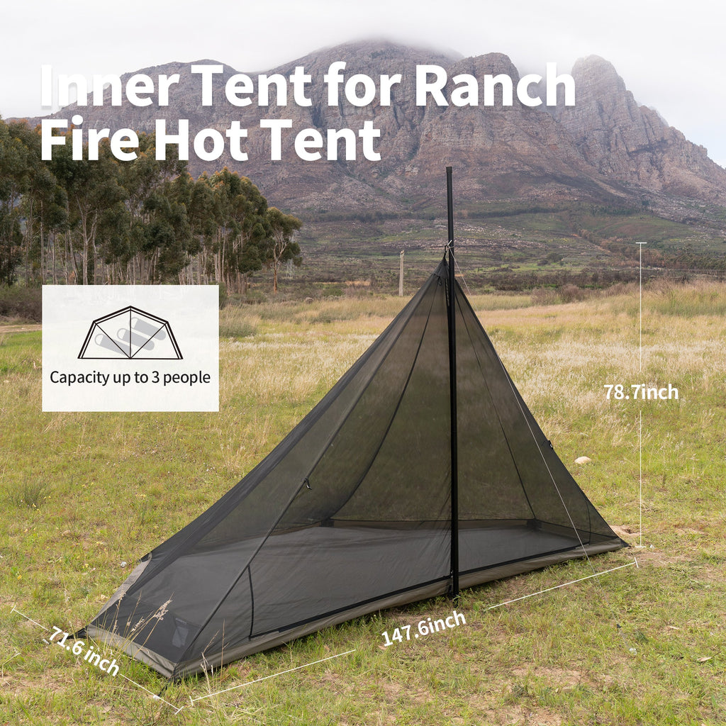 Ranch Fire™ 6-Person Octagonal Hot Tent