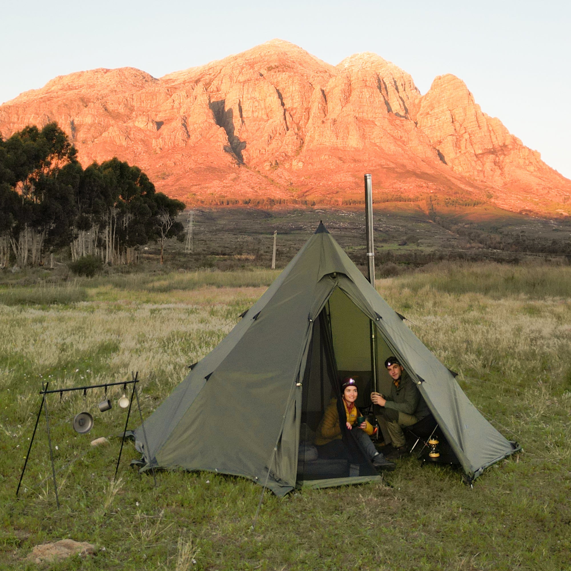 Ranch Fire™ 6-Person Octagonal Hot Tent