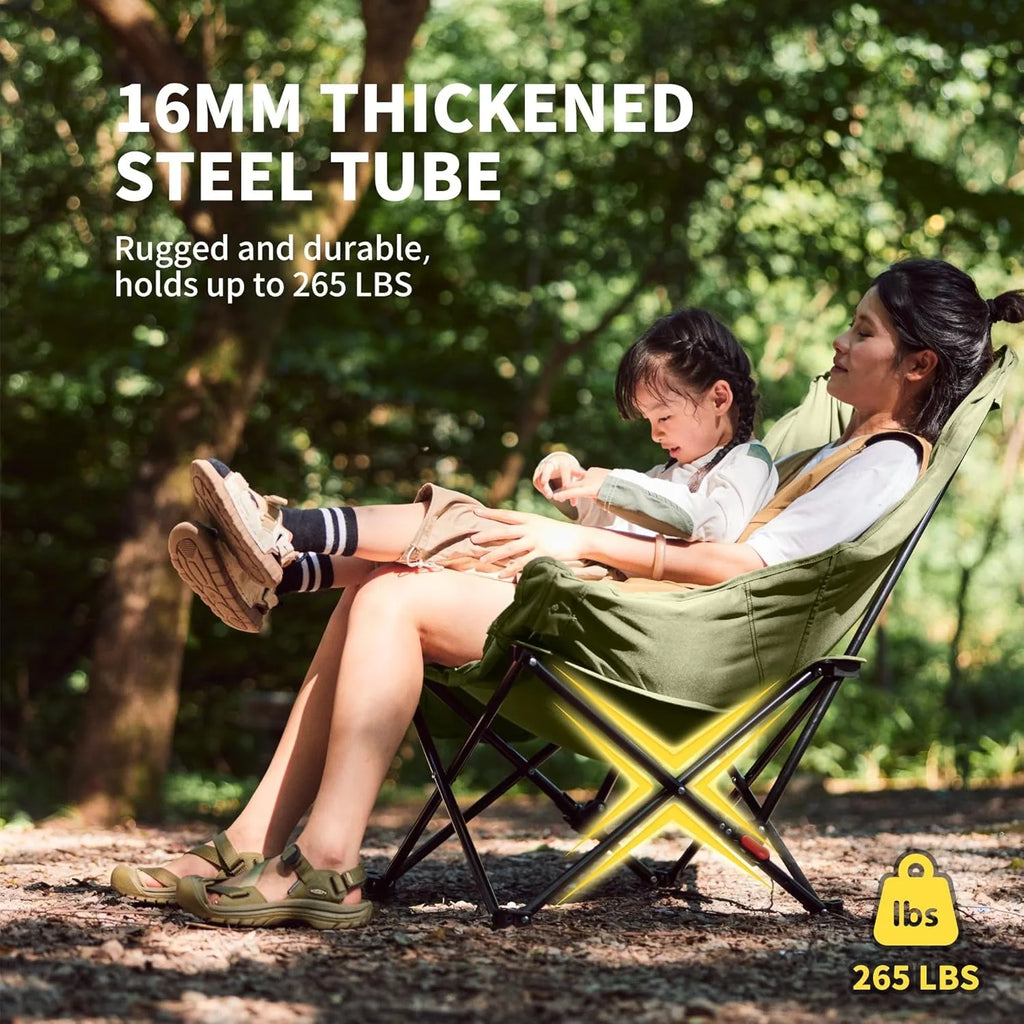 Naturehike Moon Chair Folding Lounge Camping Outdoor Seat