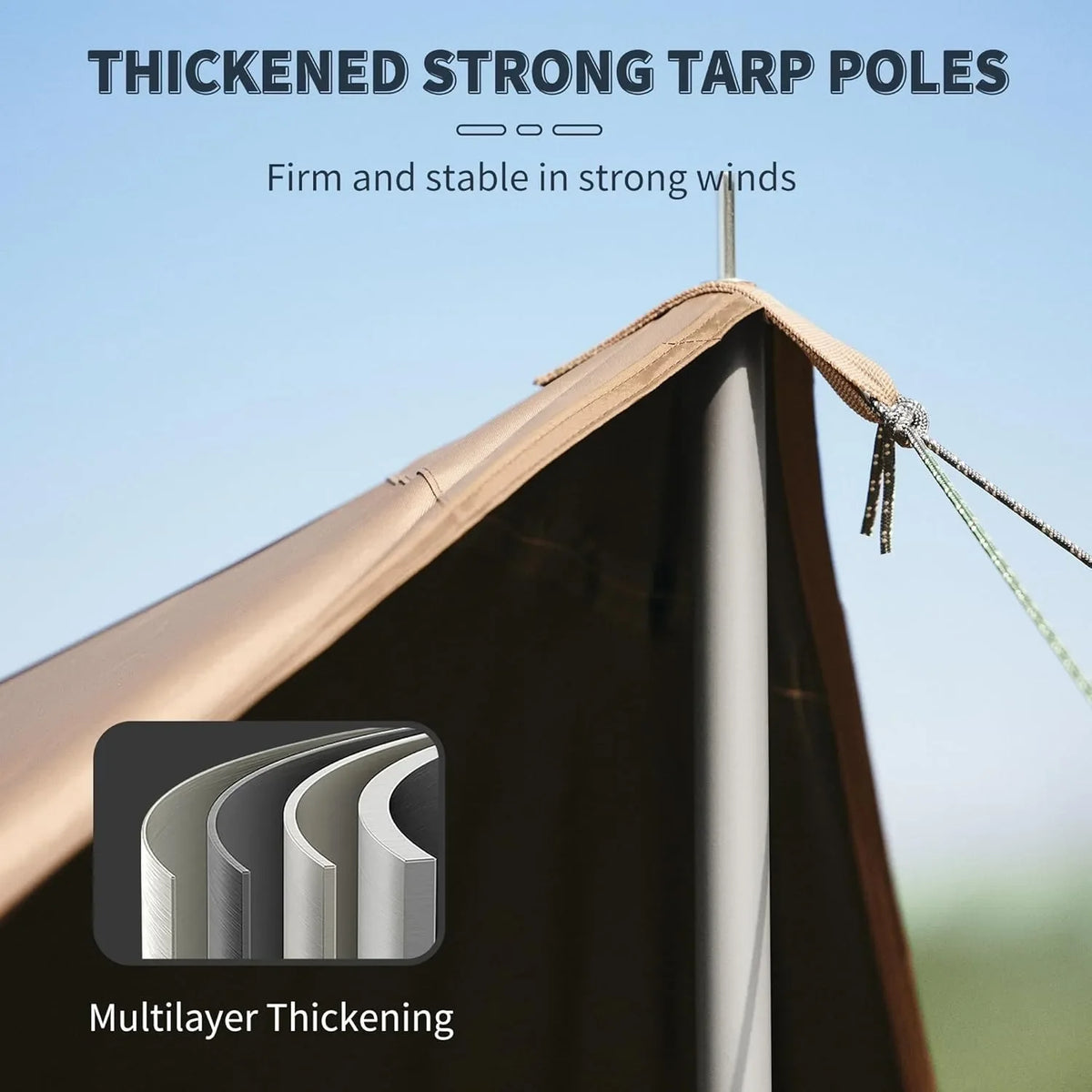 Naturehike Waterproof Canopy Sun Shelter For Outdoor Camping