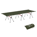 Naturehike Folding Camping Cot Height Adjustable Ultralight Backpacking Cot Portable Outdoor Travel Camping Bed Tent Bed