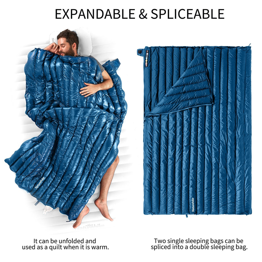 Naturehike Cicada Wing CW295 Down Envelope Sleeping Bag (2026)