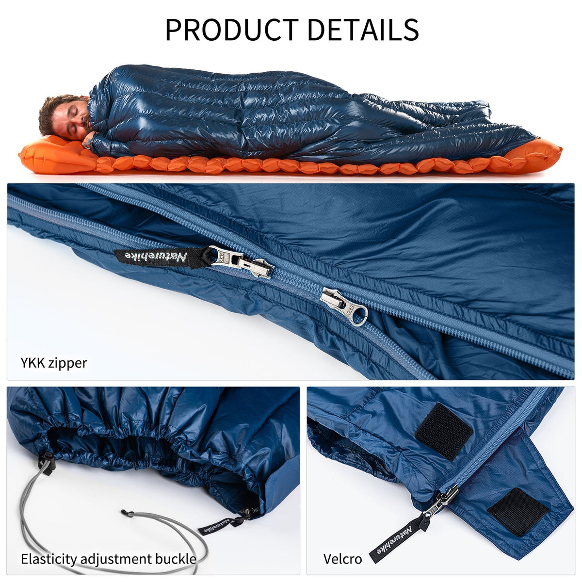 Naturehike Cicada Wing CW295 Down Envelope Sleeping Bag (2026)