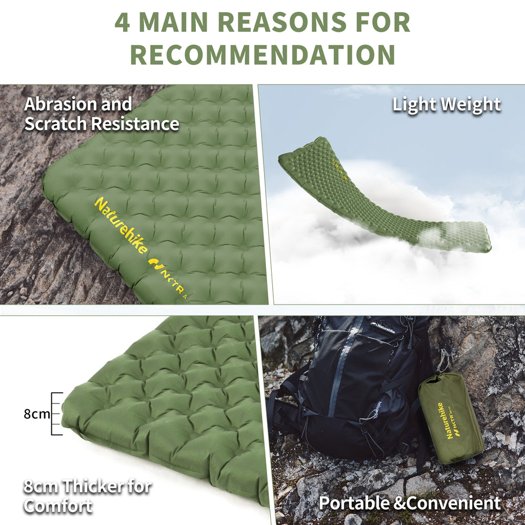 TuYe™ R4.6 Ultralight Inflatable Pad