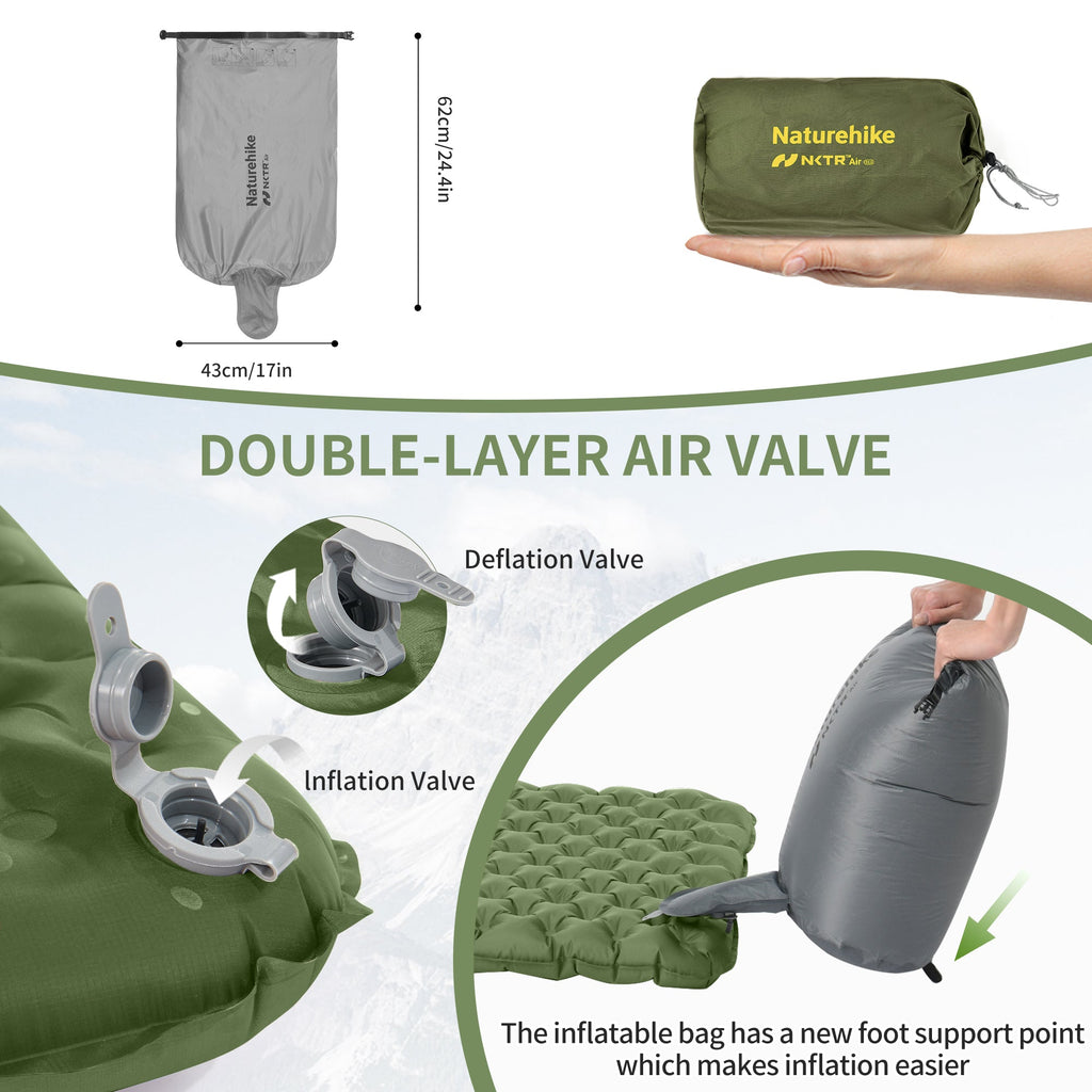 TuYe™ R4.6 Ultralight Inflatable Pad
