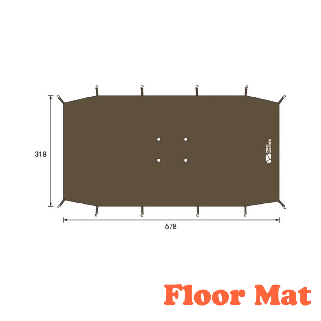 Mobi Garden LS 4 Tunnel Tent