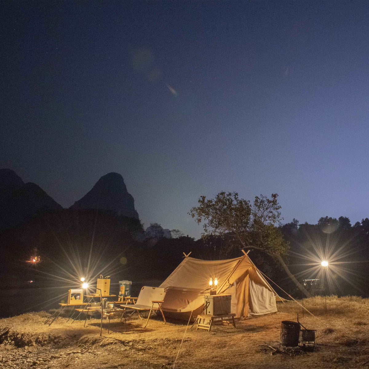 GEN 4.8 Roof 2-Person Glamping Tent