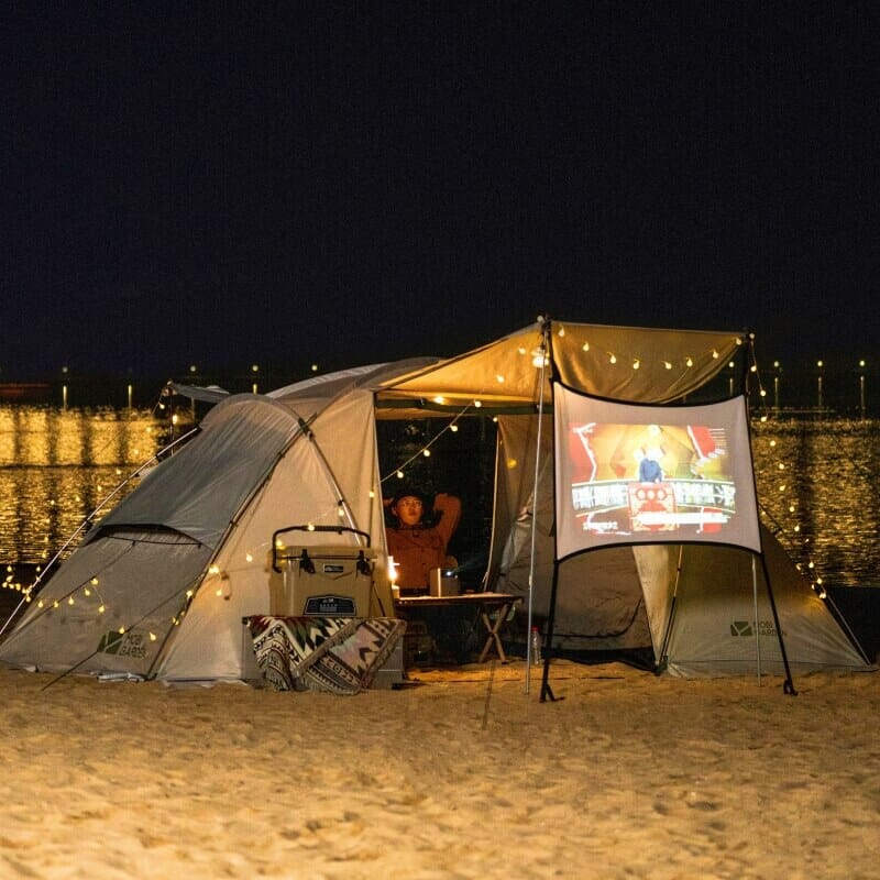 MOBI GARDEN Aristocratic 4 Multi-room Tent