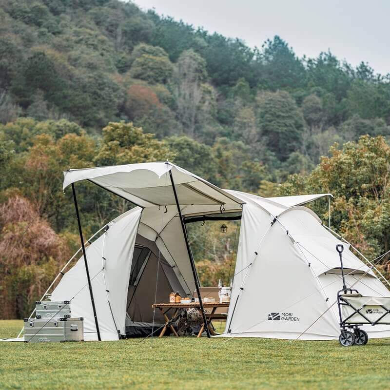 MOBI GARDEN Aristocratic 4 Multi-room Tent