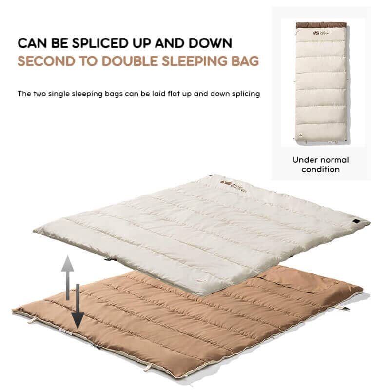 MOBI GARDEN CRESCENT Brushed Cotton Sleeping Bag