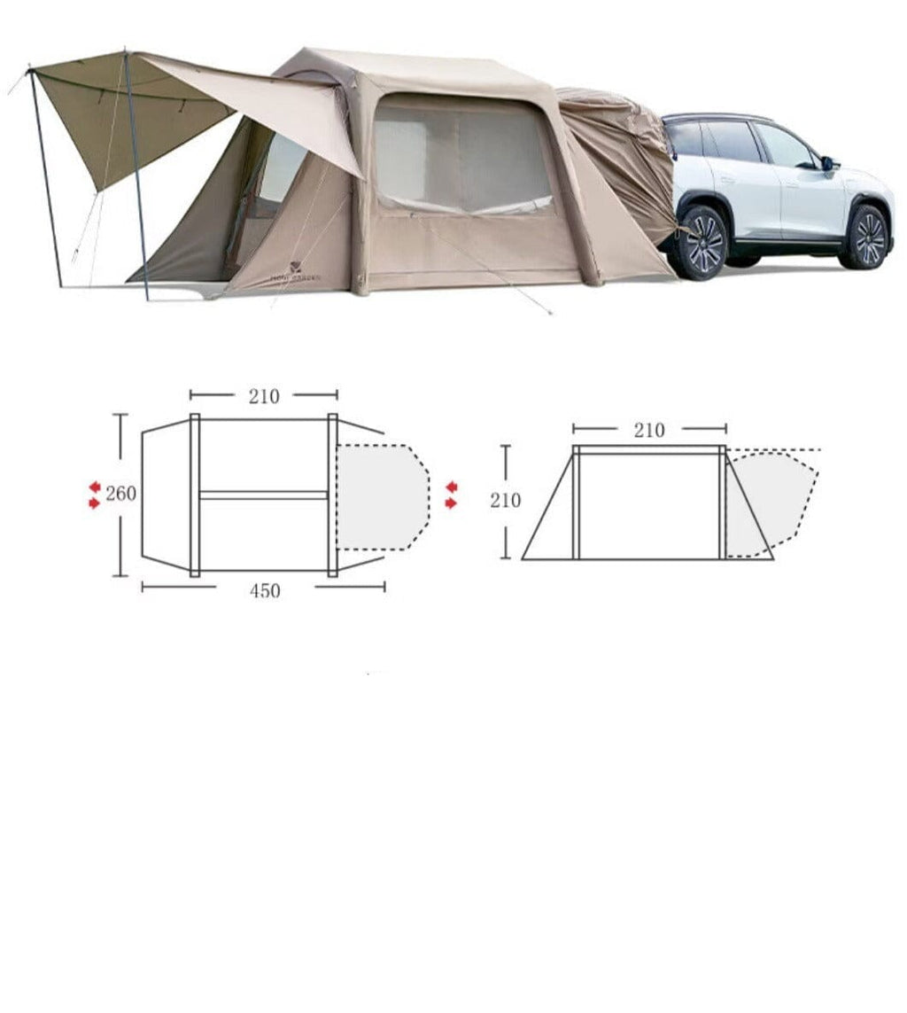 MOBI GARDEN Grand View Tent 2 (Car Tent Version) – Car Connecting Module