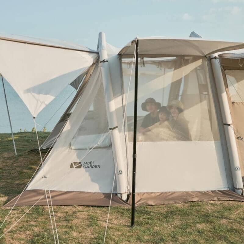 MOBI GARDEN Grand View Tent (Inflatable Version) – Full-Size Ground Mat for GV4