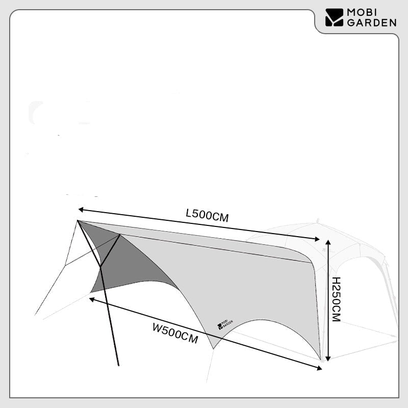 MOBI GARDEN Holiday Gazebo PO9.0