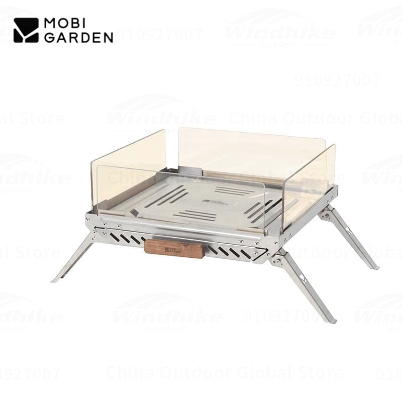 MOBI GARDEN Liaoyan Glass-Sided Fire Pit