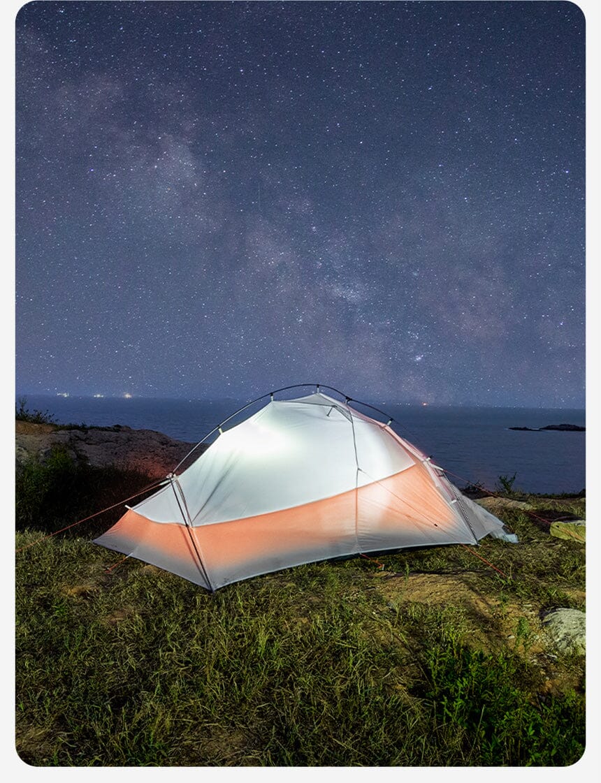 MOBI GARDEN Light Knight Ultralight Hiking Tent (Exoskeleton Version)