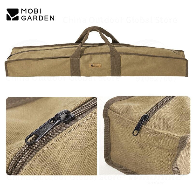 MOBI GARDEN Retro Canvas Pole Storage Bag