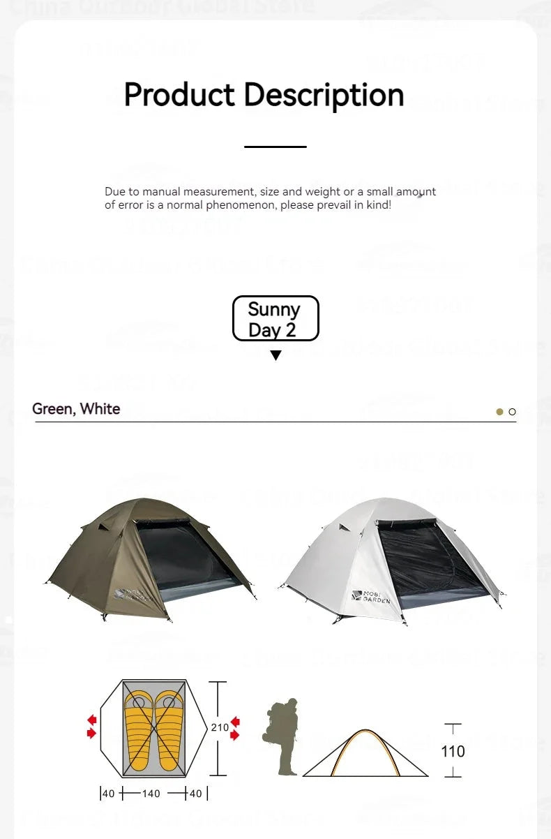 MOBI GARDEN Sunny Day Tent