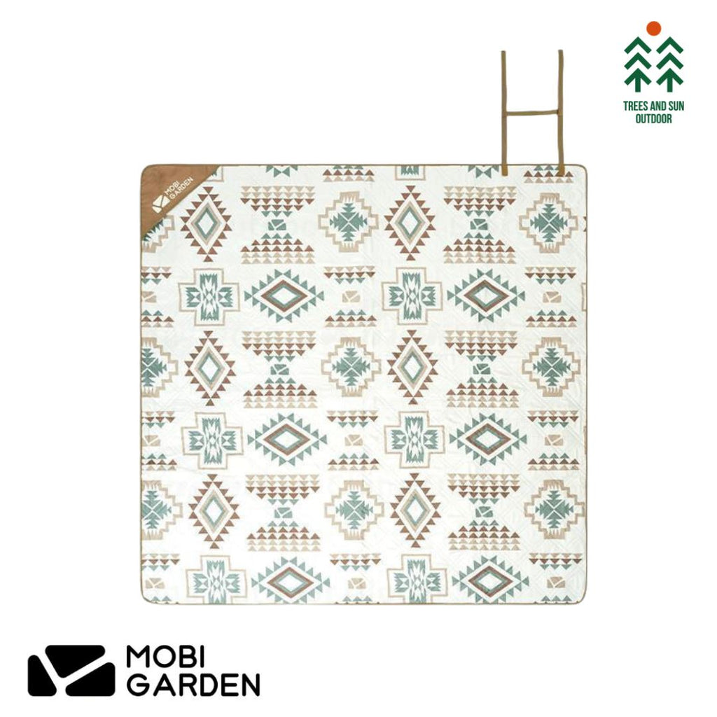 MOBI GARDEN Ultrasonic Quilted Picnic Mat – 3 Sizes