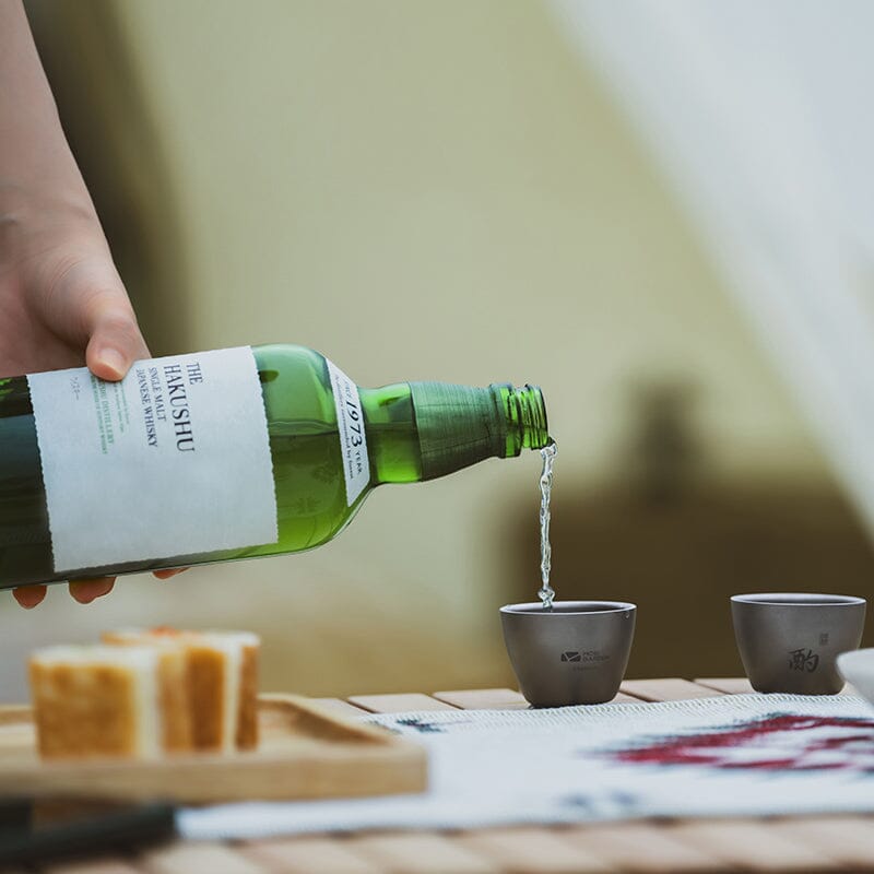 MOBI GARDEN Titanium Sake Cup 50ml