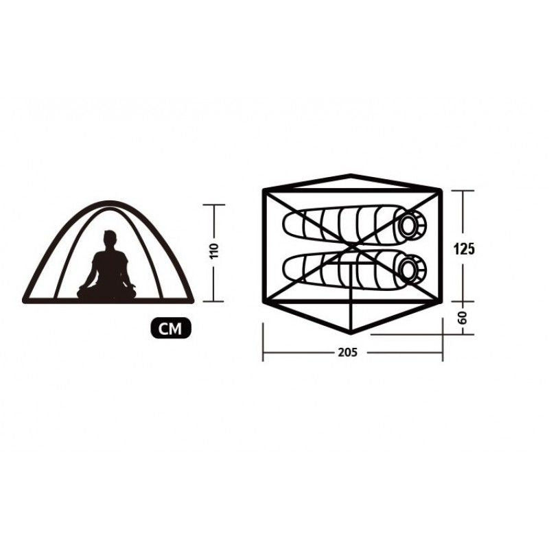 Cloud Trek™ 2-Person Ultralight Bikepacking Tent