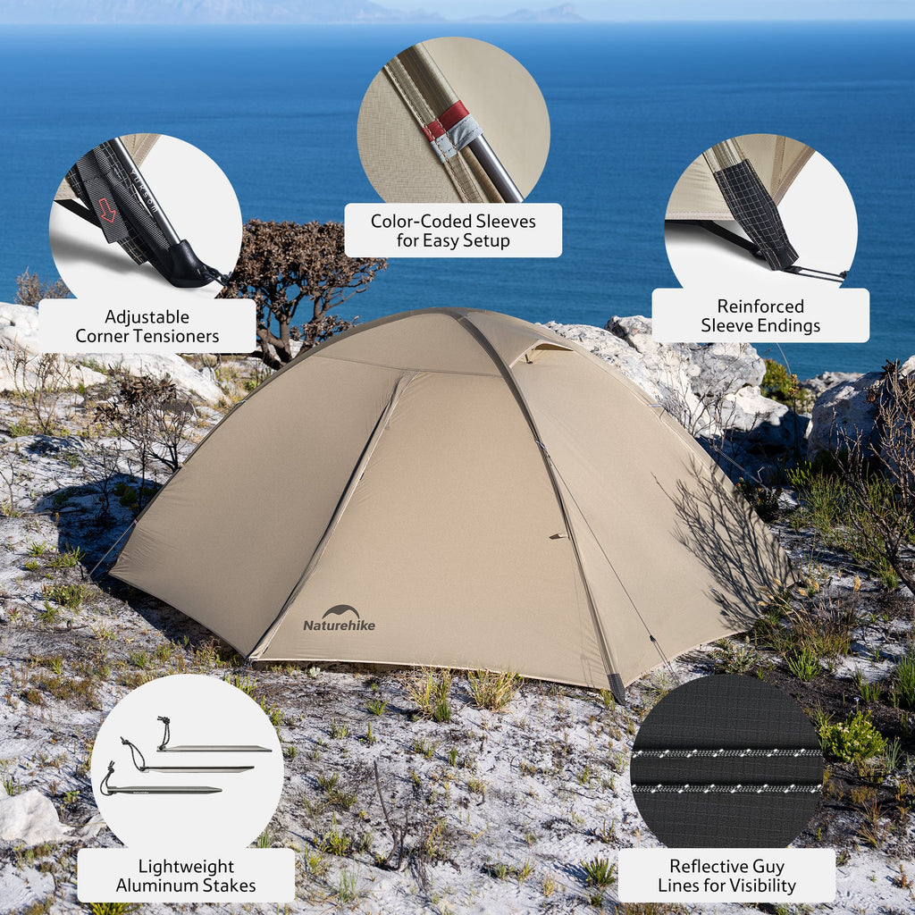 Giling PRO™ 4-Season 2-Person Backpacking Tent