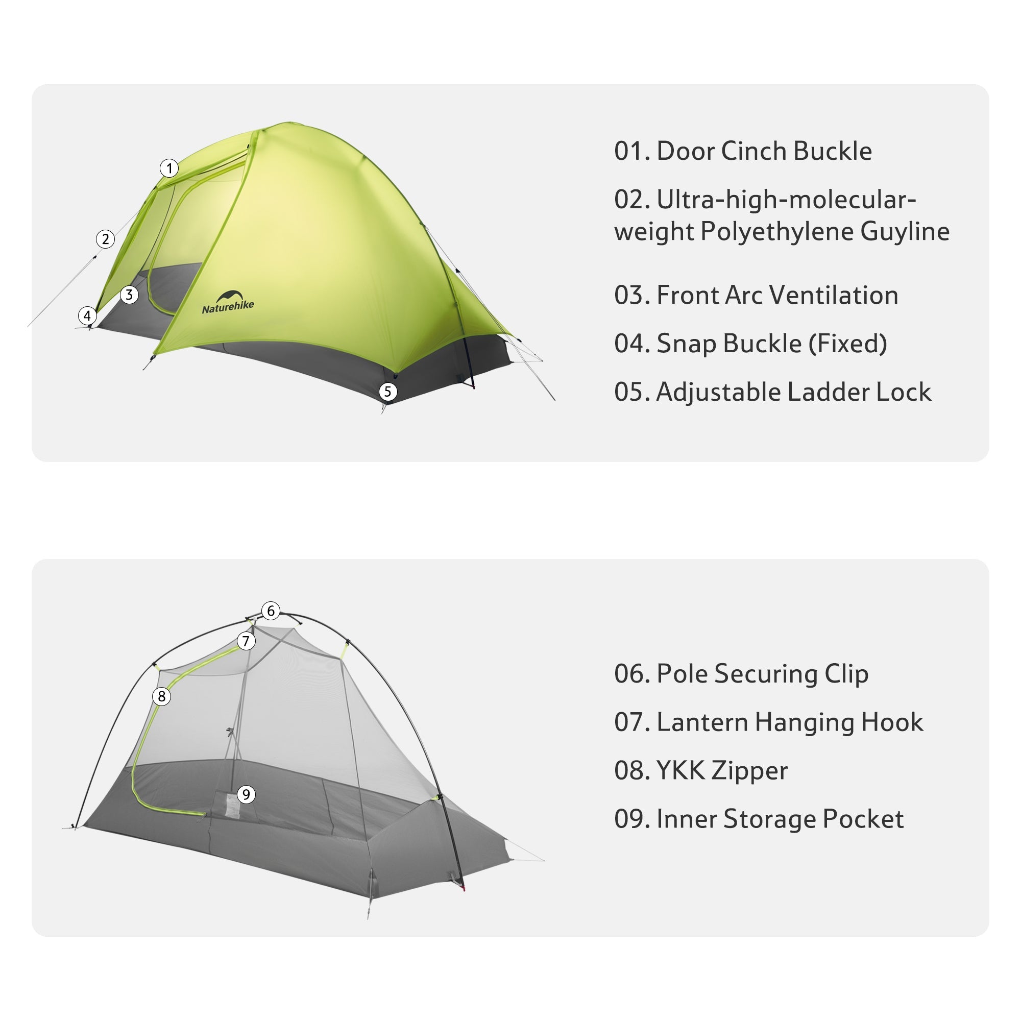 Star Trail™ EXT 1-Person Ultralight Backpacking Tent