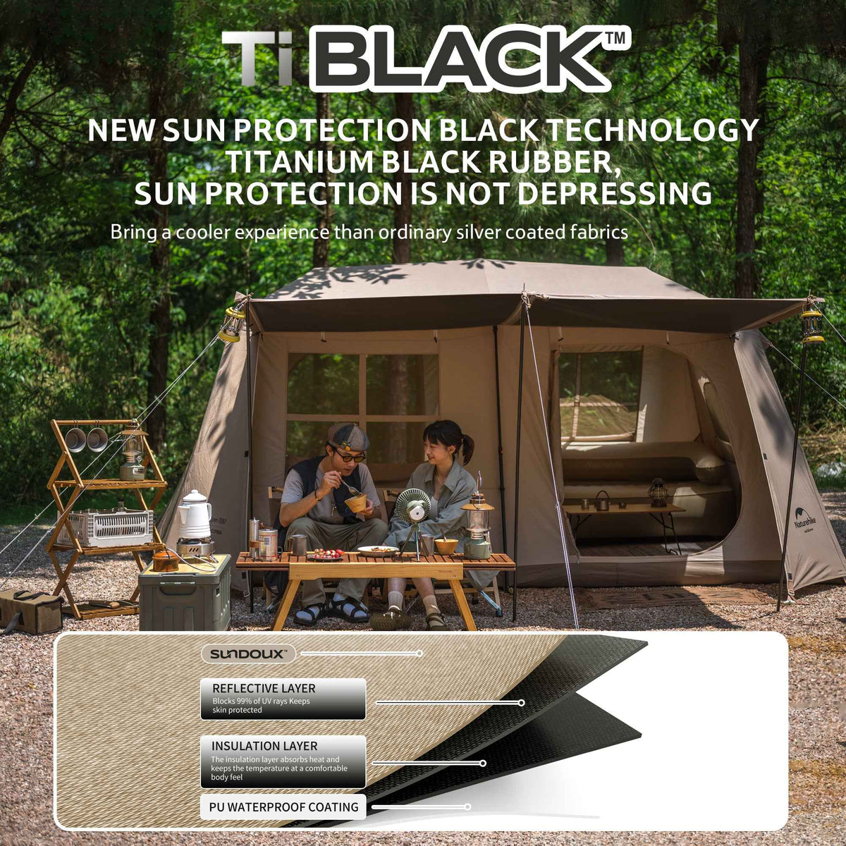 Village™ 13 6-Person Instant Cabin Tent